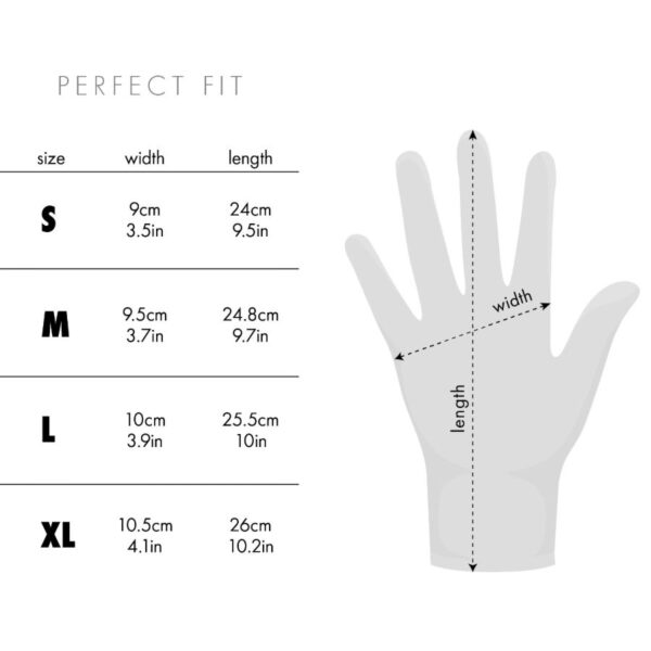 100% cotton royal arch white gloves