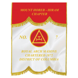 Royal Arch Chapter Banner – 15RA42 by Fez & Compass International