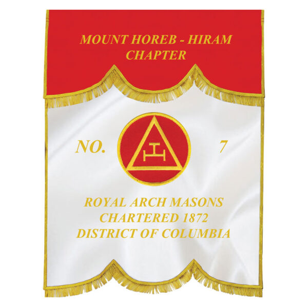 Royal Arch Chapter Banner – 15RA42 by Fez & Compass International