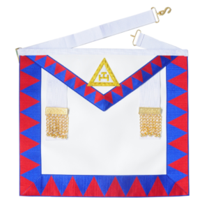 Freemasons Royal Arch English Provincial & District Masonic Regalia Apron