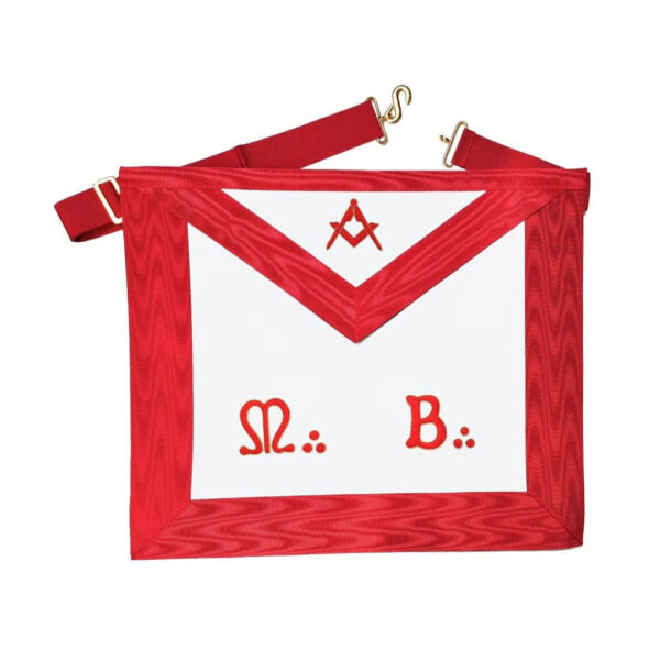 Masonic Scottish Rite AASR Honor Apron M+B Leather Apron (Lambskin)