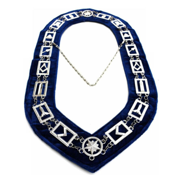 Past Master Mason Blue Lodge Chain Collar