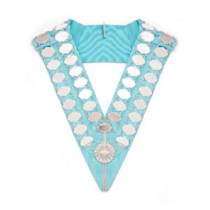 Craft Officers Masonic Collar-Double Metal Chain Design
