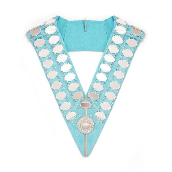 Craft Officers Masonic Collar-Double Metal Chain Design