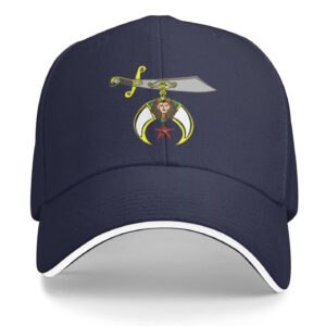 Masonic Shriner Embroidered Logo Baseball Cap