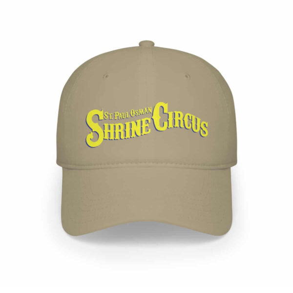 St. Paul Osman Shrine Circus Khaki Low Profile Baseball Cap